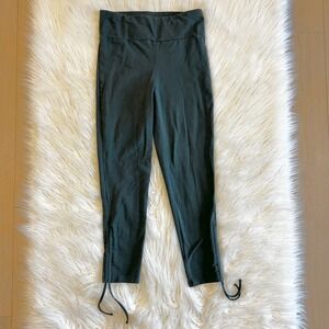 ADORE ME Dark Green Drawstring Leggings Athleisure Pants Womens Size S‎
